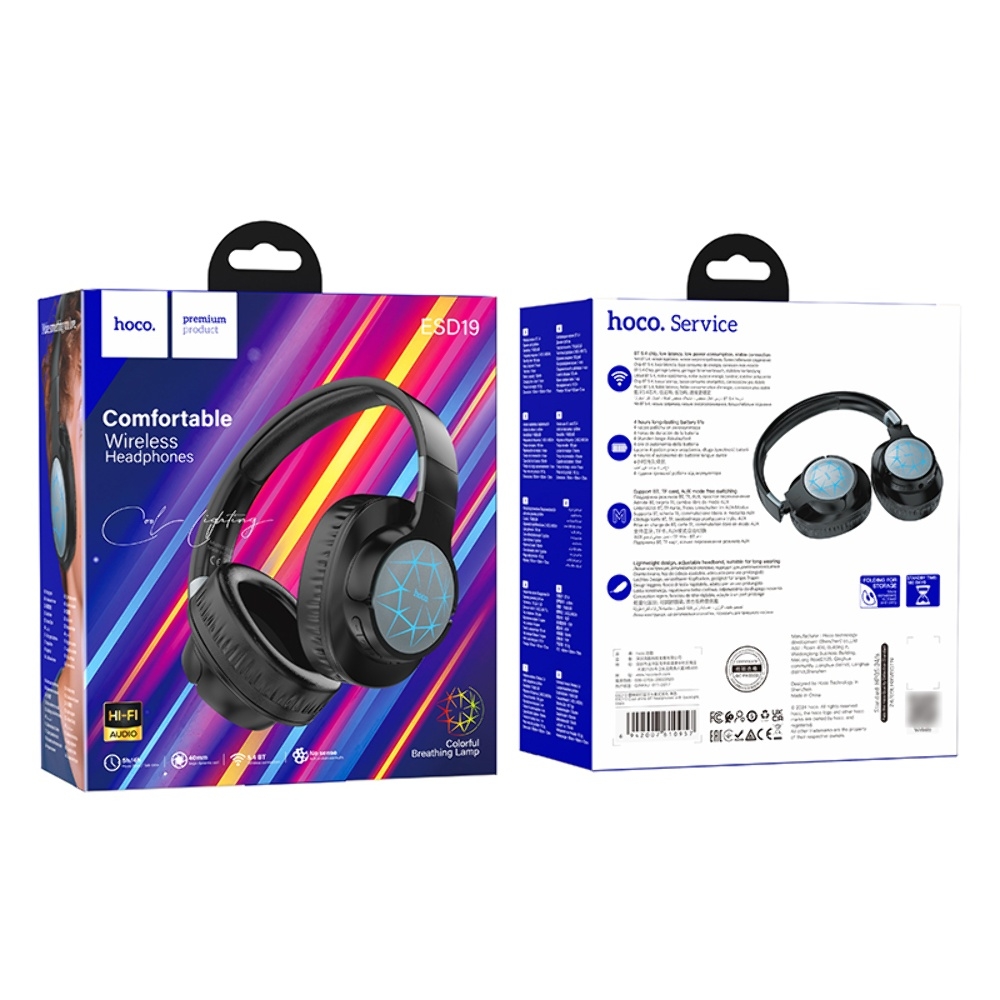   Hoco ESD19   LED  black