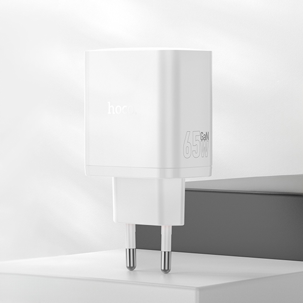    Hoco N51 USB/ 2 Type-C PD 65W white