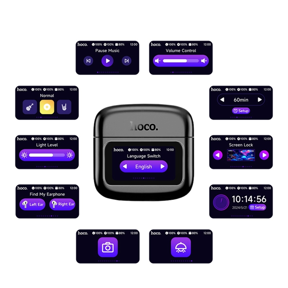  TWS  Hoco EQ14  black