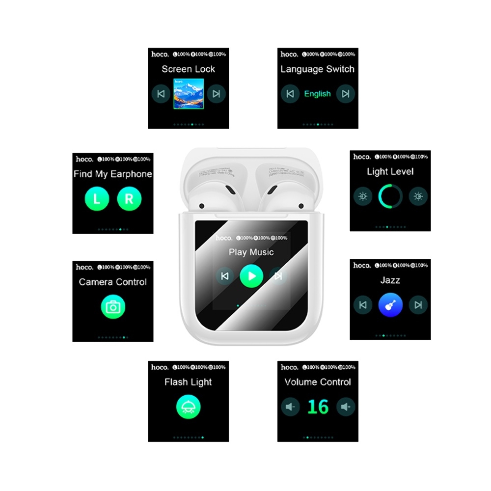  TWS  Hoco EW80  white