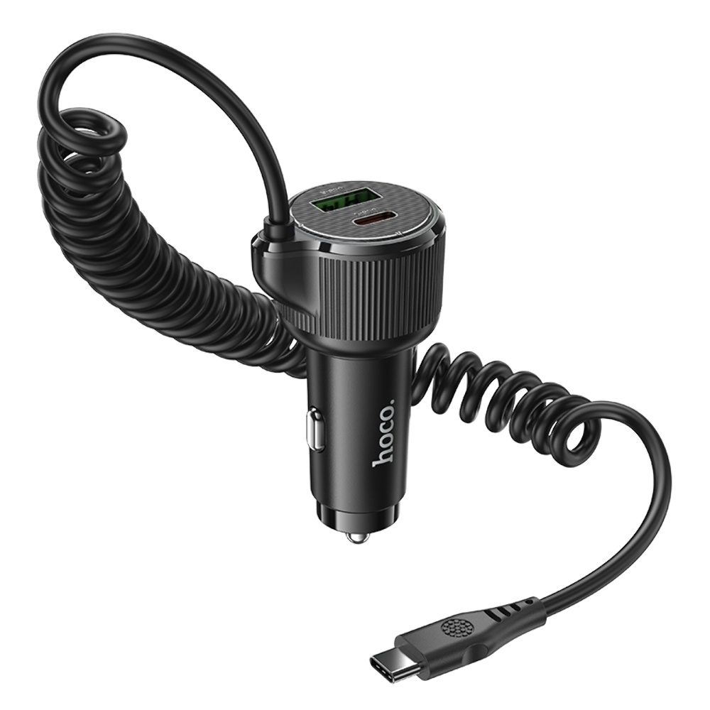    Hoco NZ17A USB/ 2 Type-C PD 50W   Type-C black