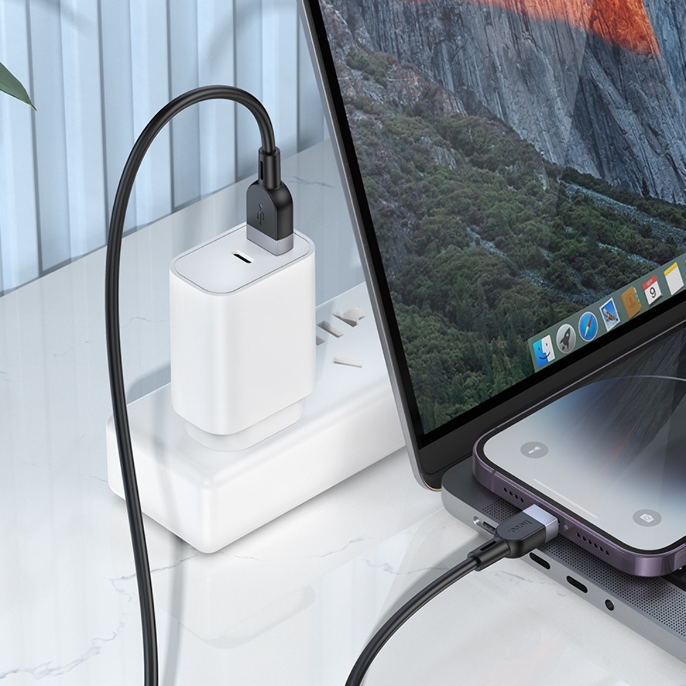  Hoco X109 USB to Lightning 1m black