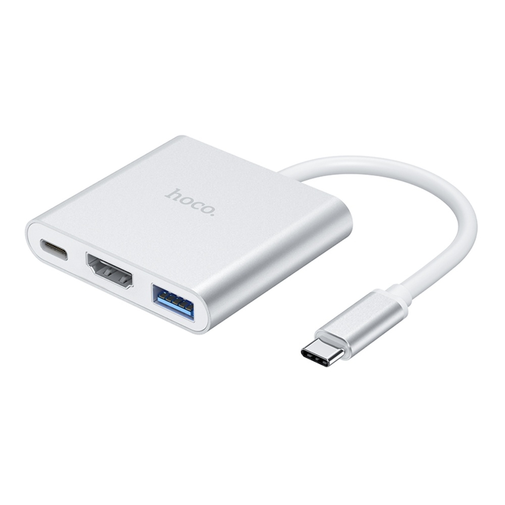  Hoco HB14 Type-C to USB3.0+HDMI+PD 