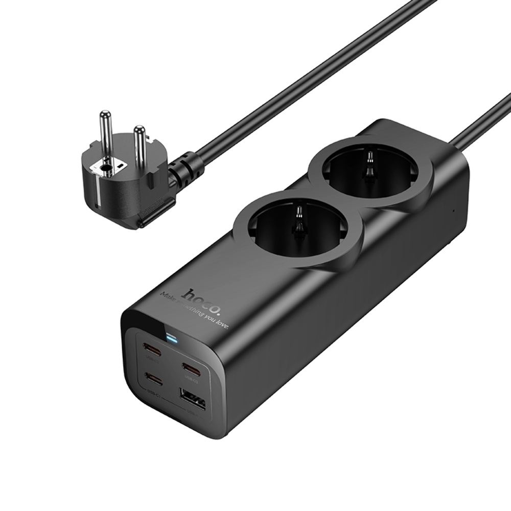     Hoco NS10 USB/ 3 Type-C PD 67W 2  2m black