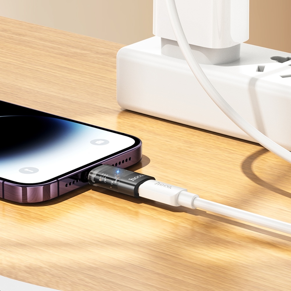   Hoco UA36A Lightning to Type-C black