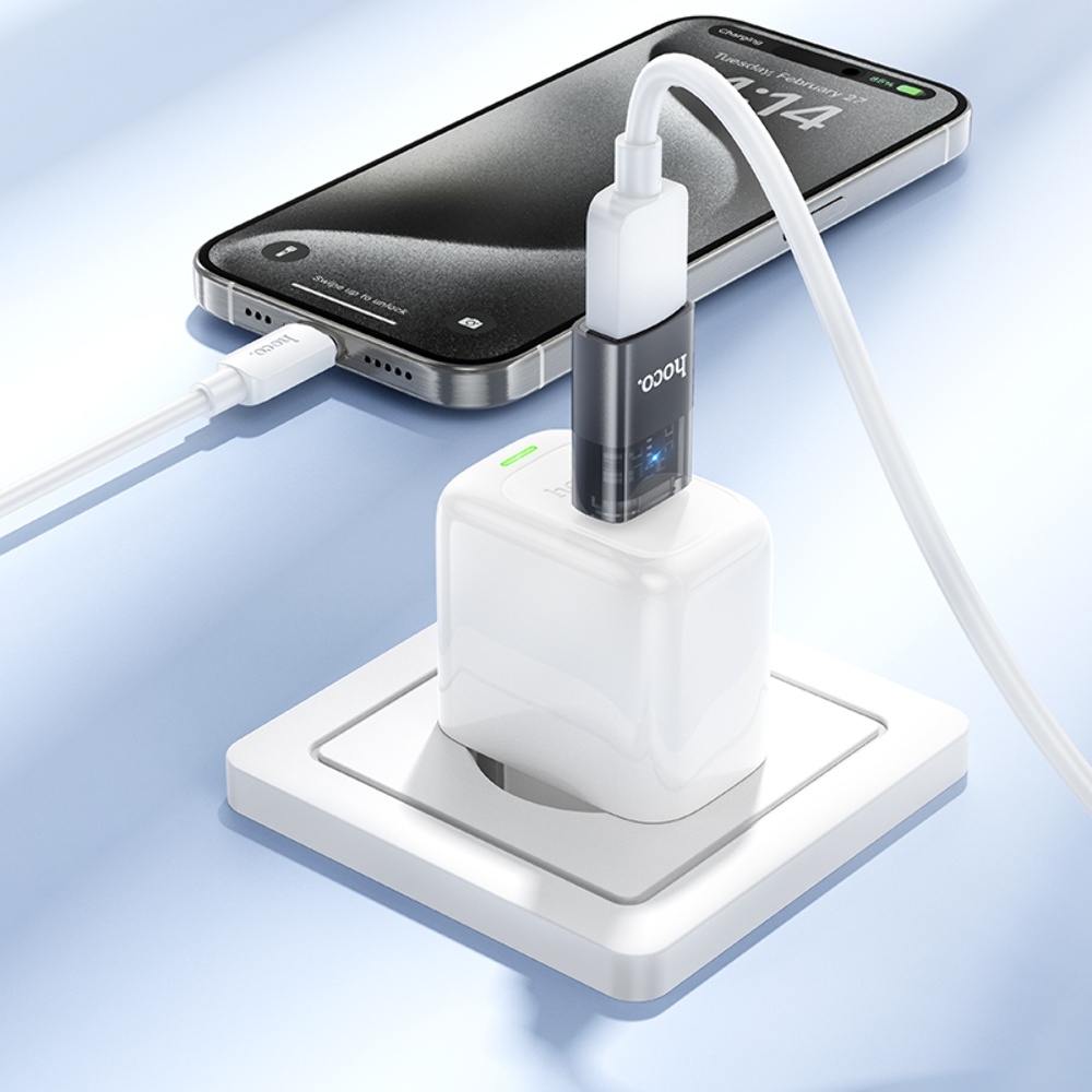   Hoco UA36B Type-C to USB black