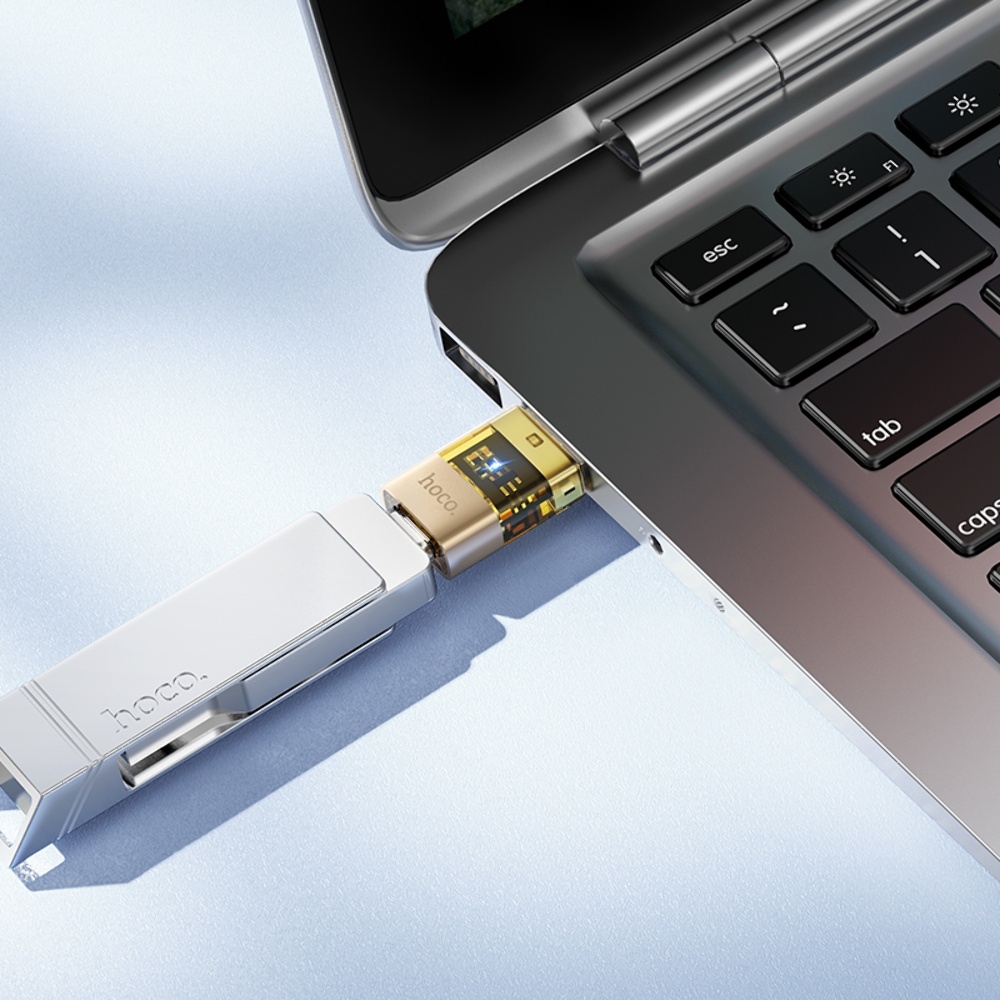   Hoco UA36C USB to Type-C gold