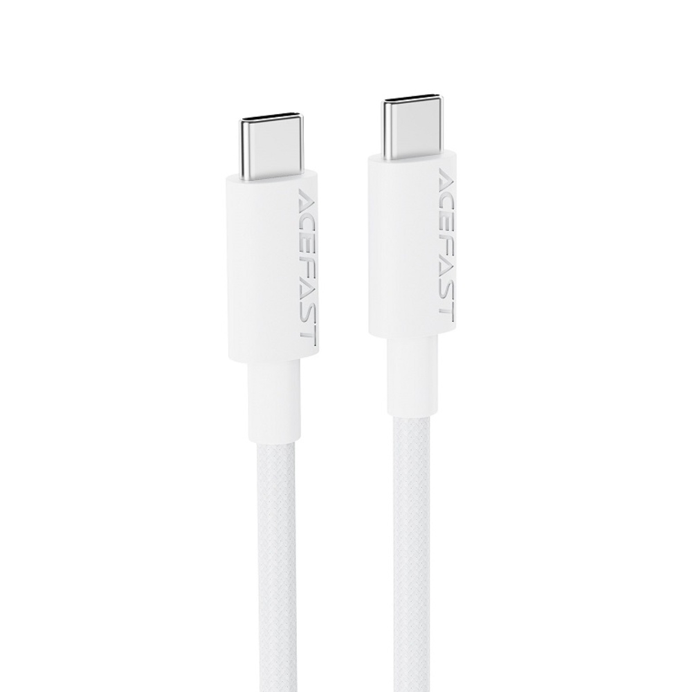  Acefast C18-03 Type-C to Type-C PD 1.2m white