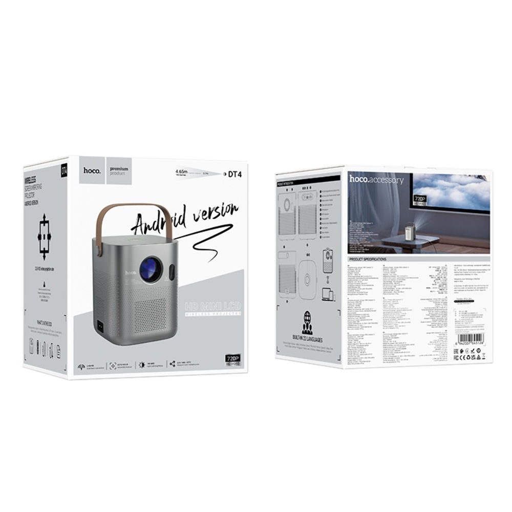  Hoco DT4  Android 720P metal grey