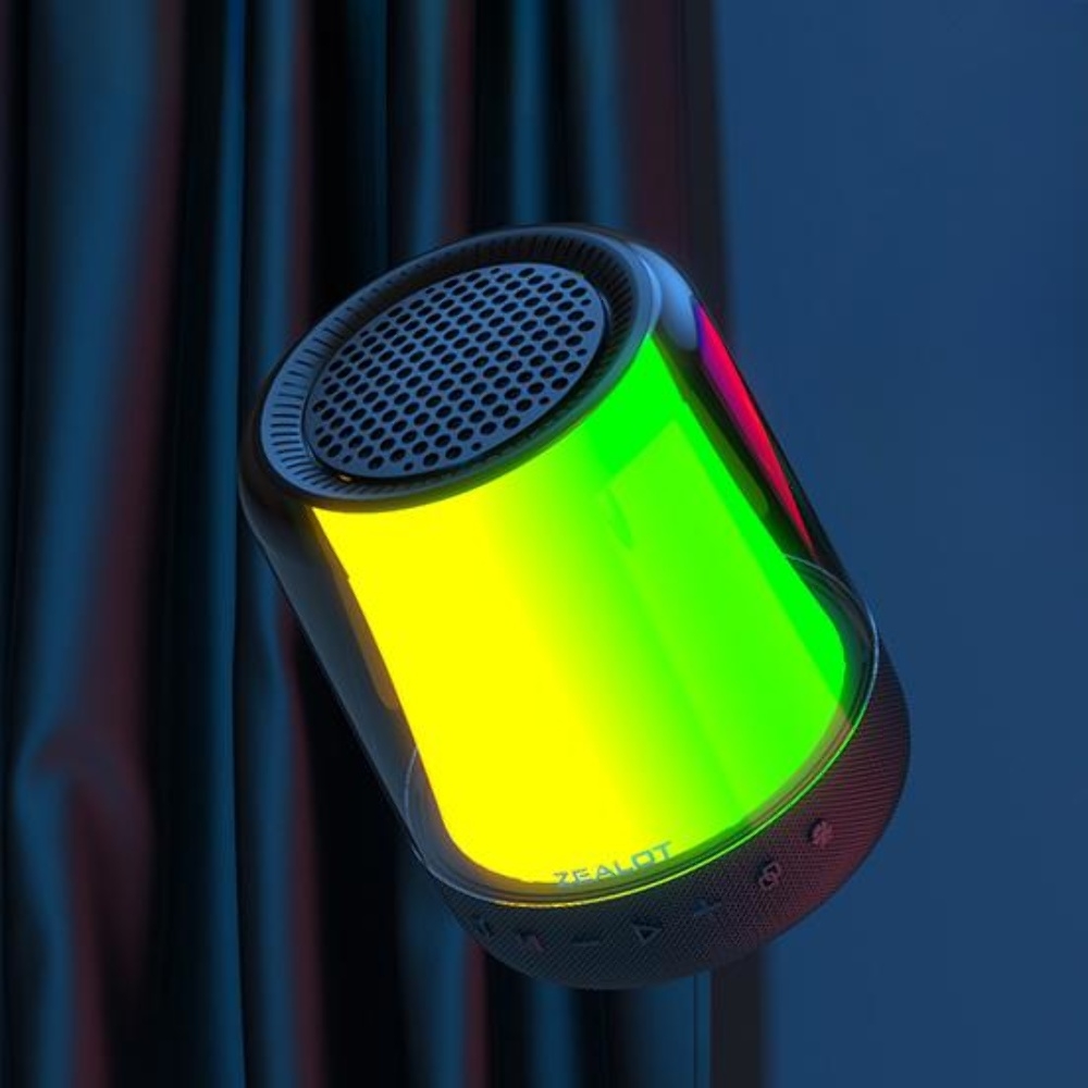  Bluetooth  ZEALOT S66  LED  Black