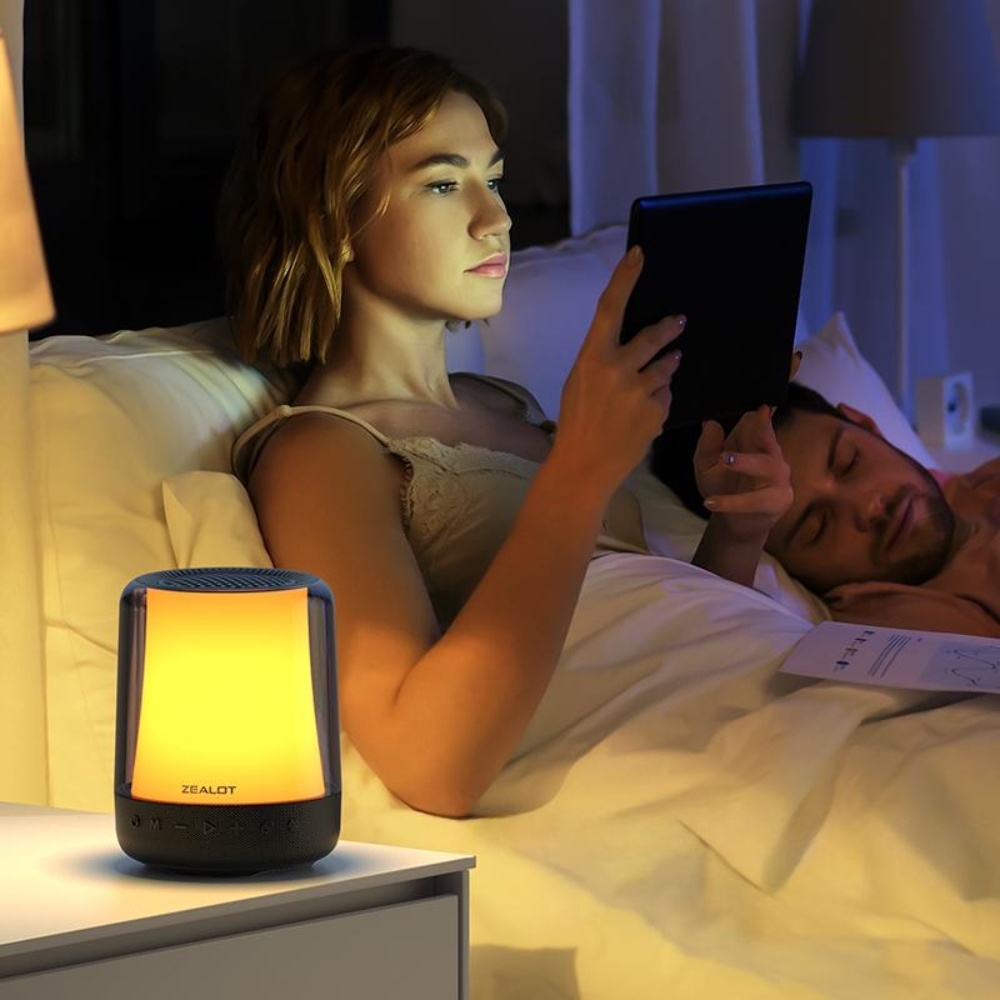  Bluetooth  ZEALOT S66  LED  Black