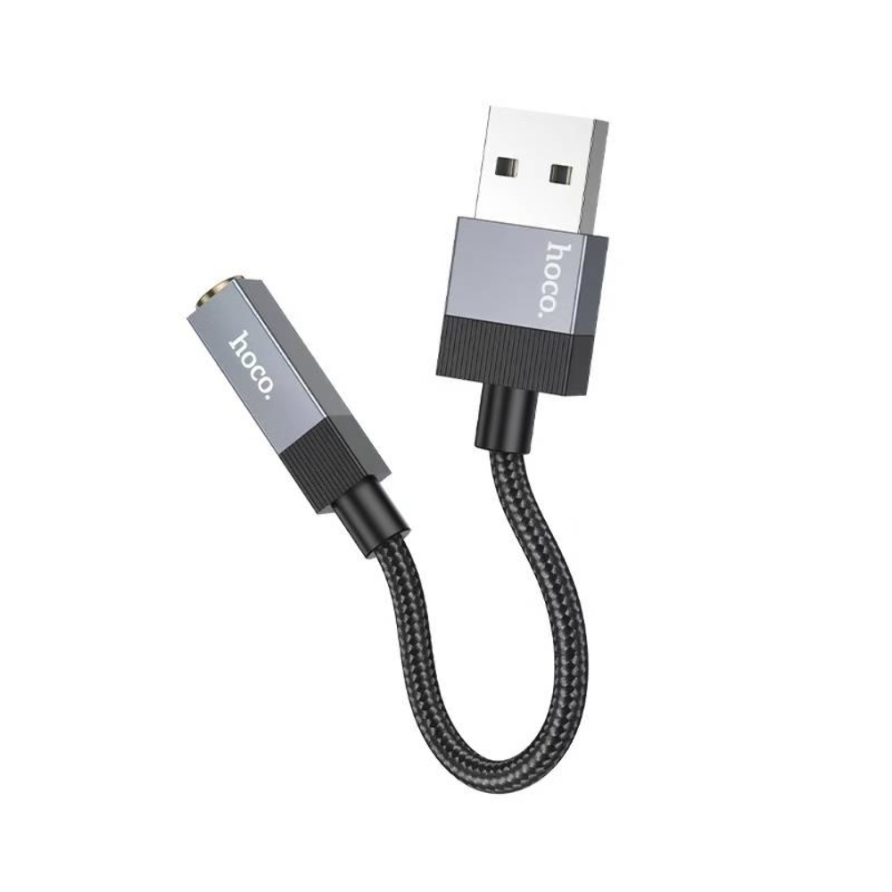   Hoco UPA32D USB to Jack 3.5 black