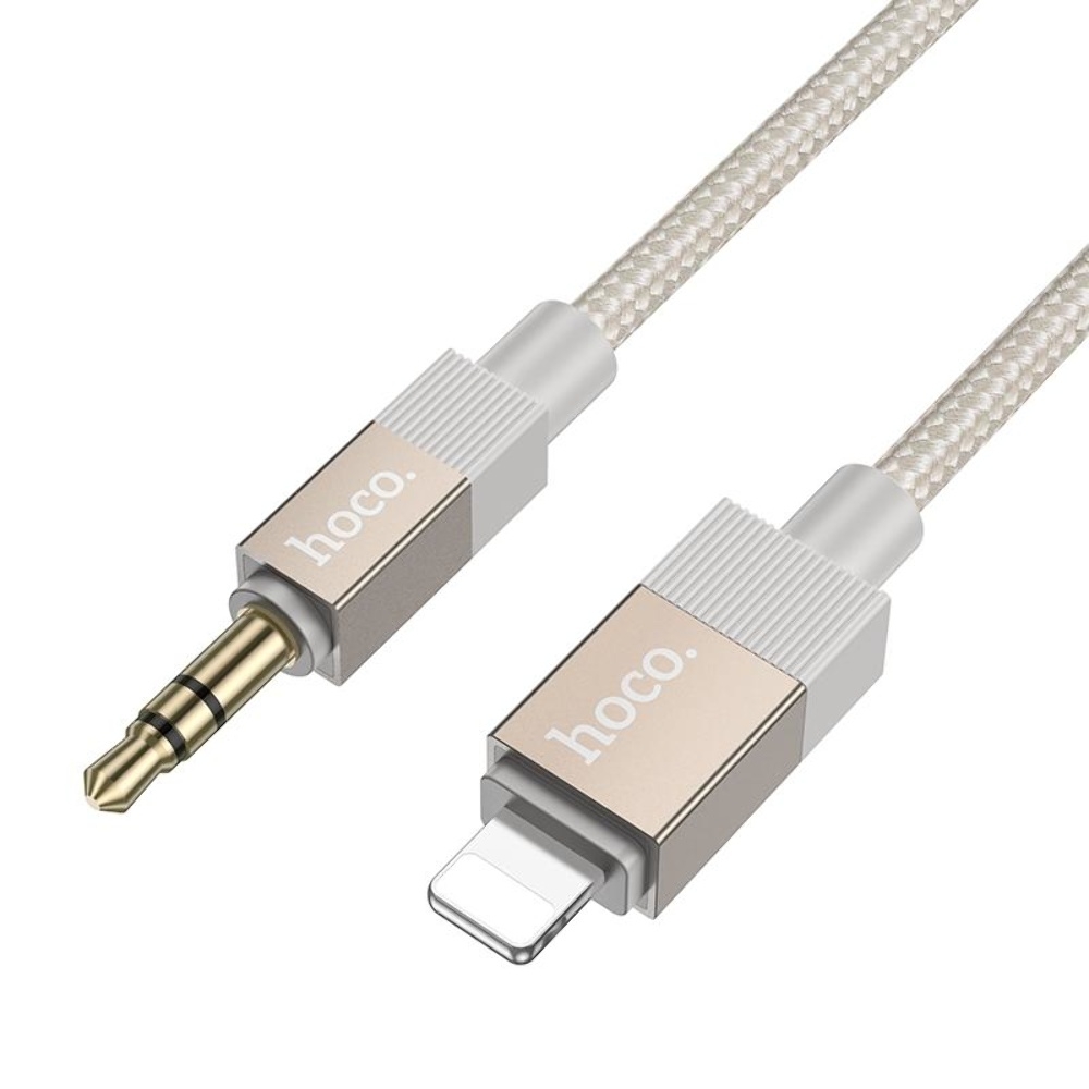  Hoco UPA32A Lightning to Jack 3.5 1m gold