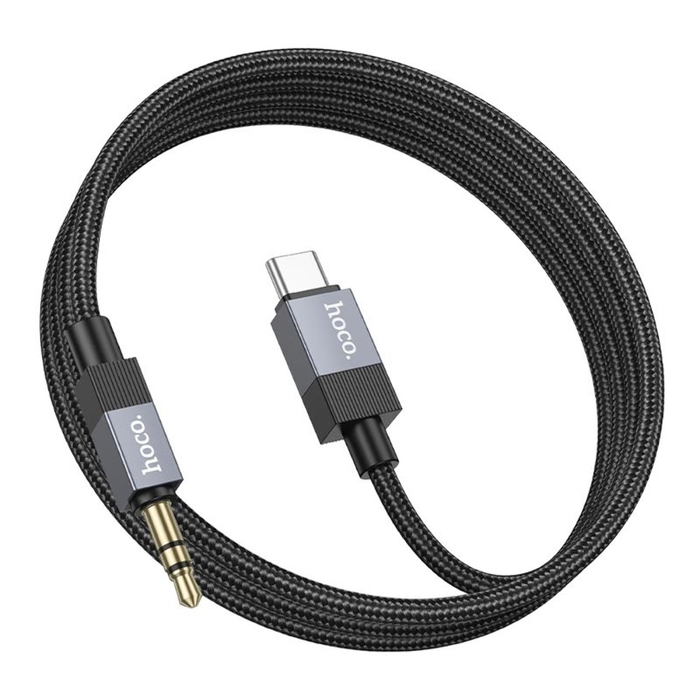  Hoco UPA32B Type-C to Jack 3.5 1m black