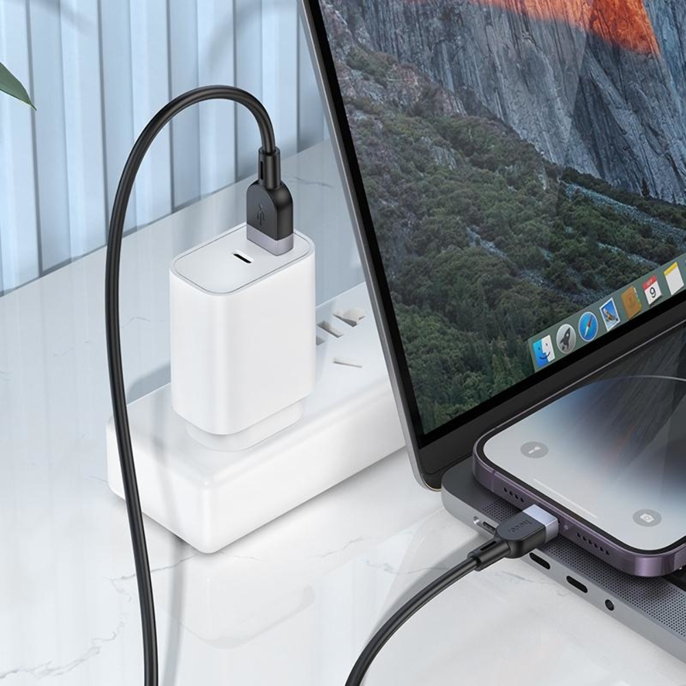  Hoco X109 USB to Lightning 2m black