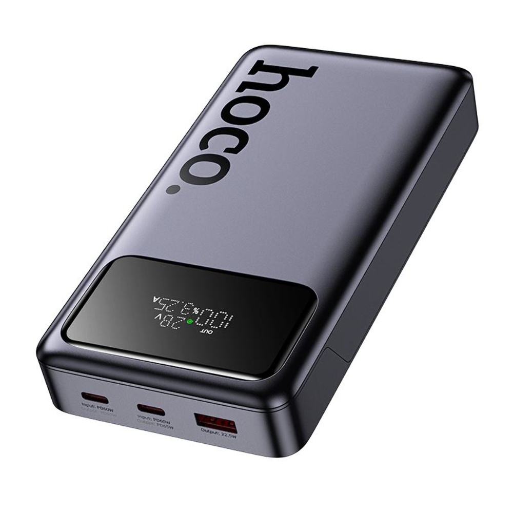 Power bank Hoco Q40 25000mAh PD 65W   metal gray