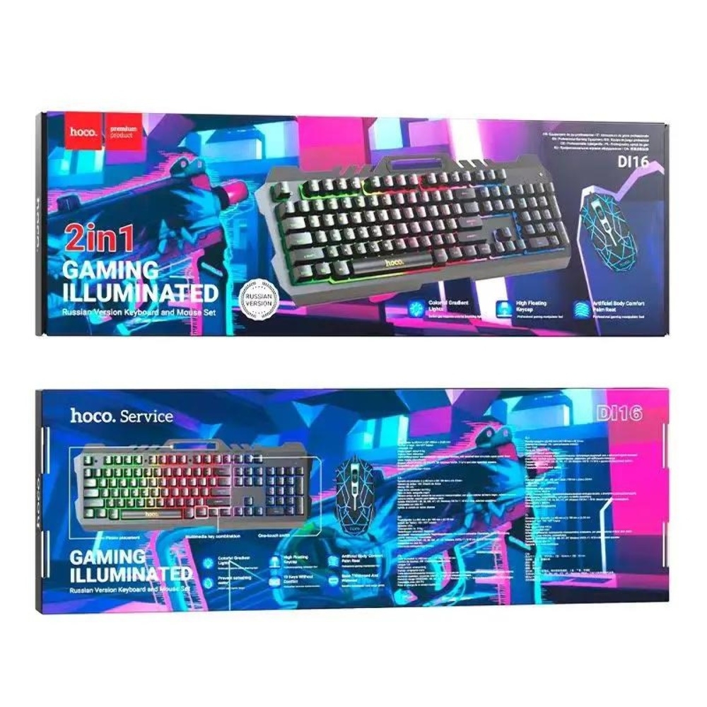     Hoco DI16 (ENG/ )  RGB  black