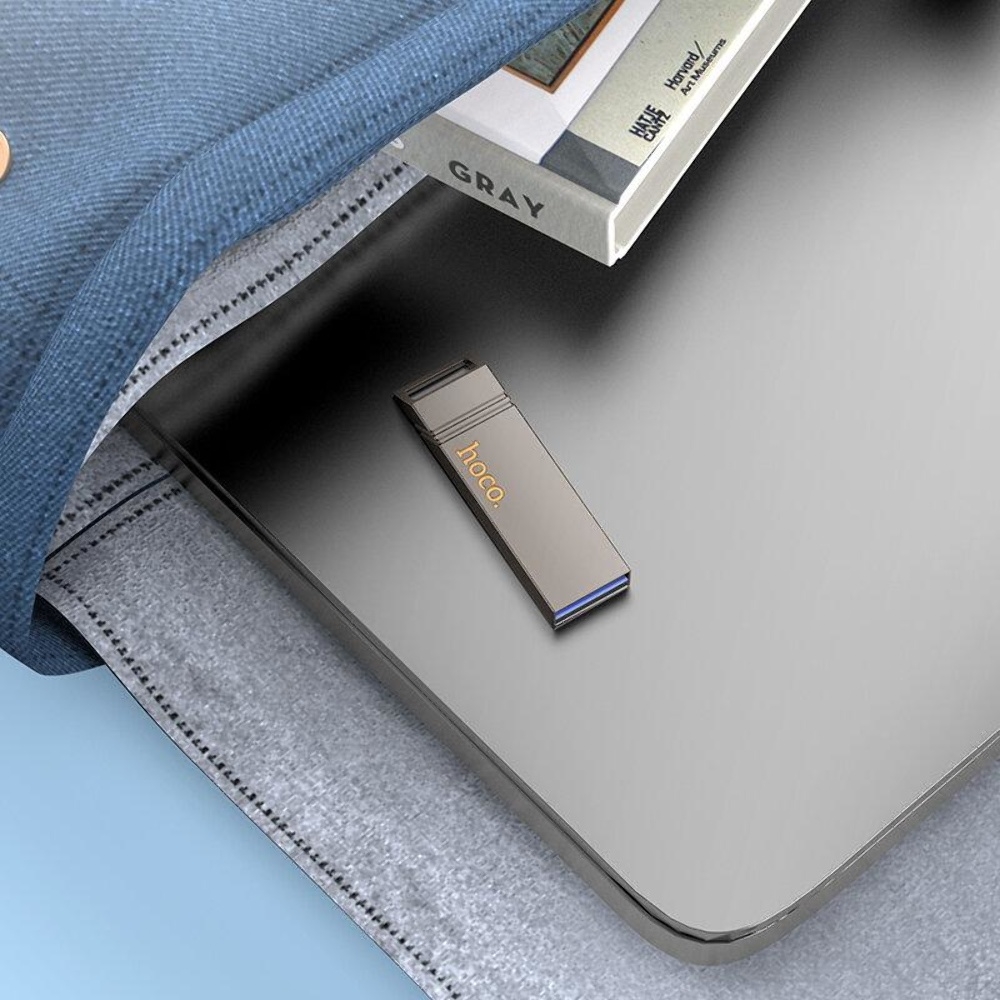 USB  Hoco UD13 128GB Wise Type-C/ USB3.2 metal gray