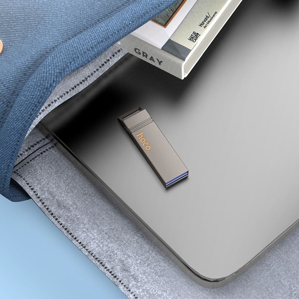 USB  Hoco UD13 64GB Wise Type-C/ USB3.2 metal gray
