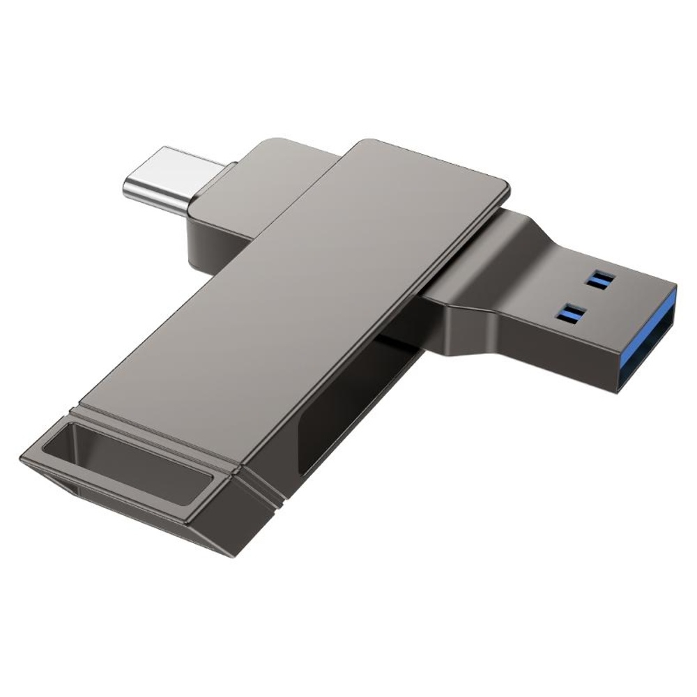 USB  Hoco UD15 128GB Wise Type-C/ USB3.2 metal gray