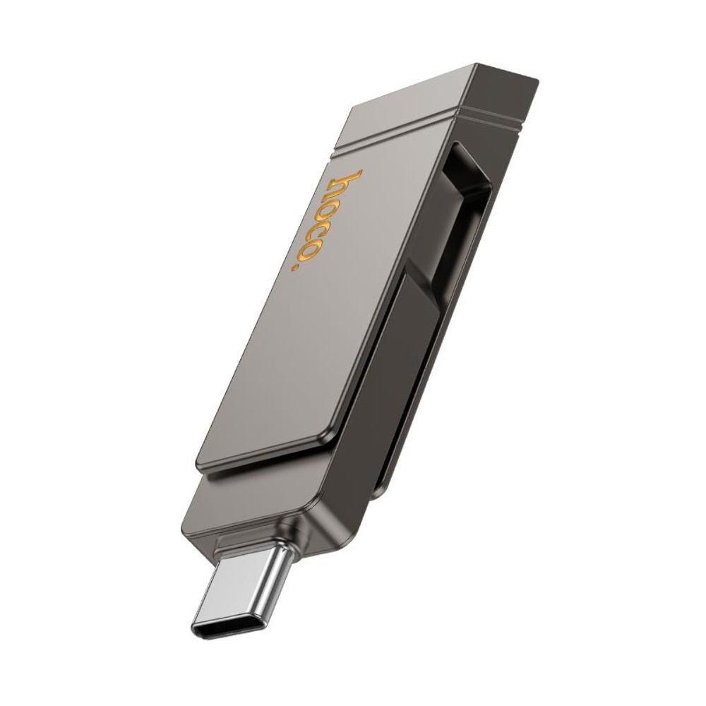 USB  Hoco UD15 64GB Wise Type-C/ USB3.2 metal gray