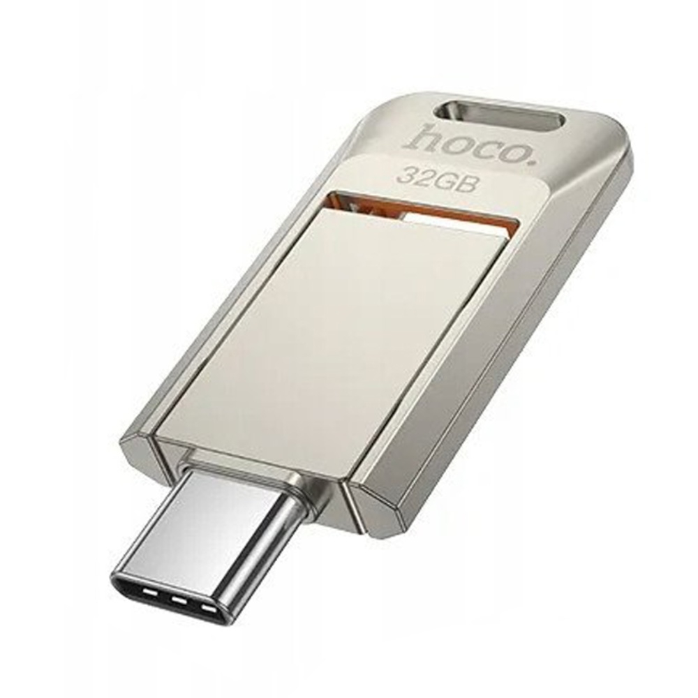 USB  Hoco UD17 32GB Type-C metal gray