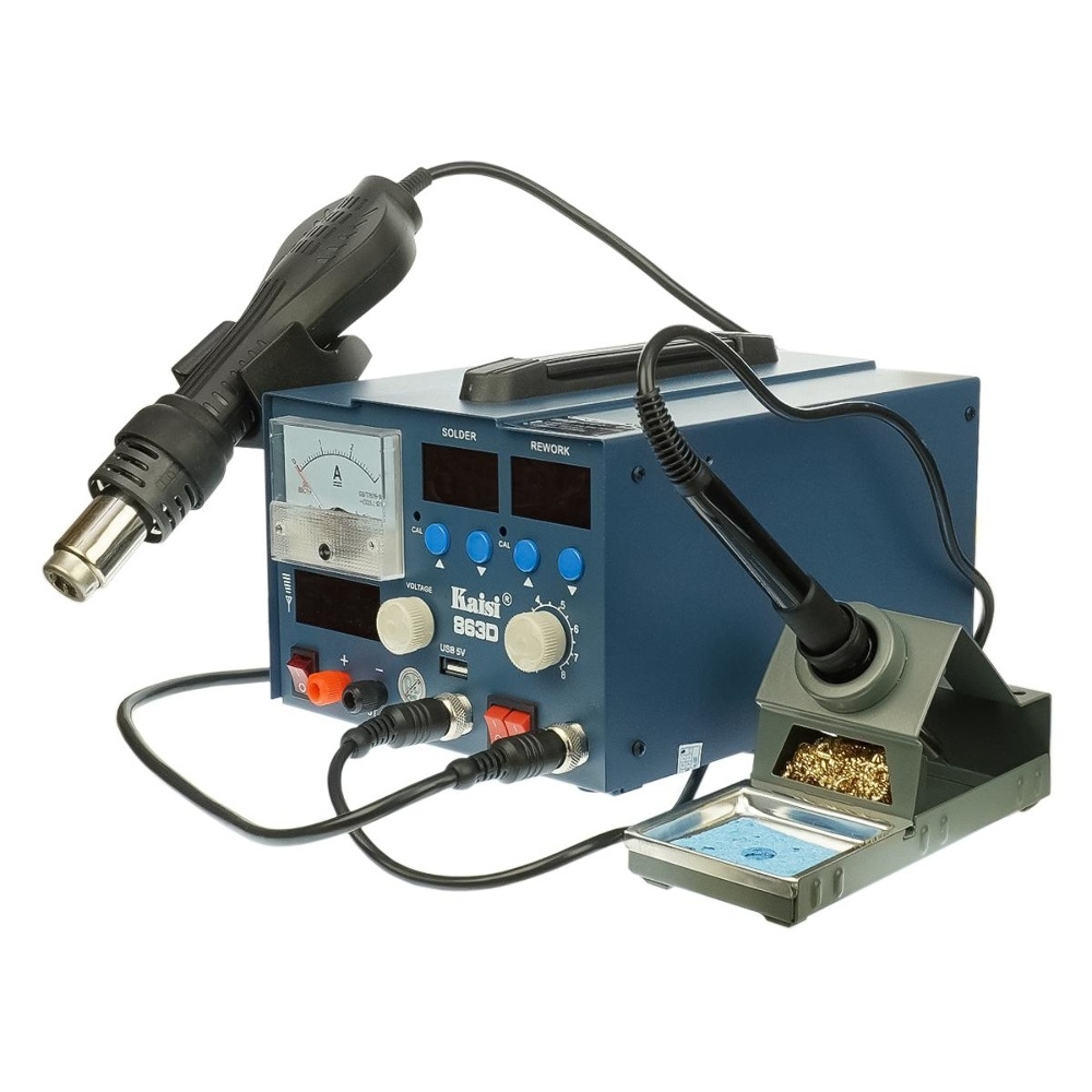   Kaisi 863D, , ,   15V 3A, USB A 5V 2A