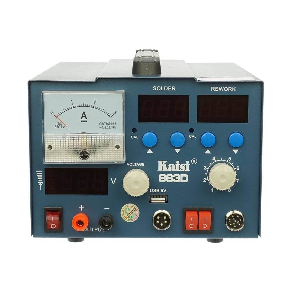   Kaisi 863D, , ,   15V 3A, USB A 5V 2A