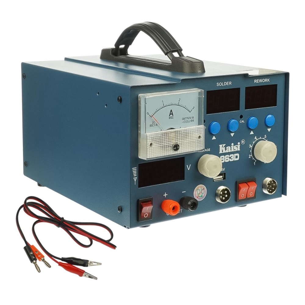   Kaisi 863D, , ,   15V 3A, USB A 5V 2A