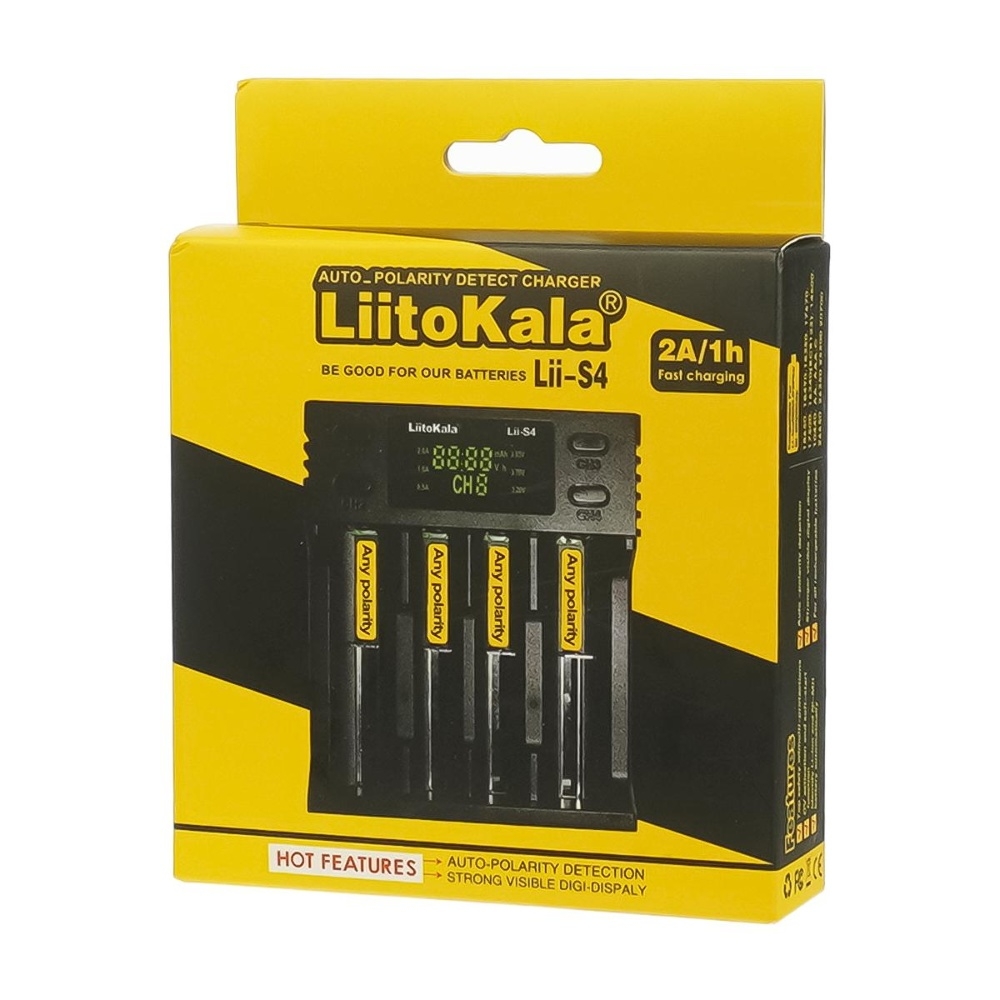    LiitoKala Lii-S4   18650/ /   , 4 