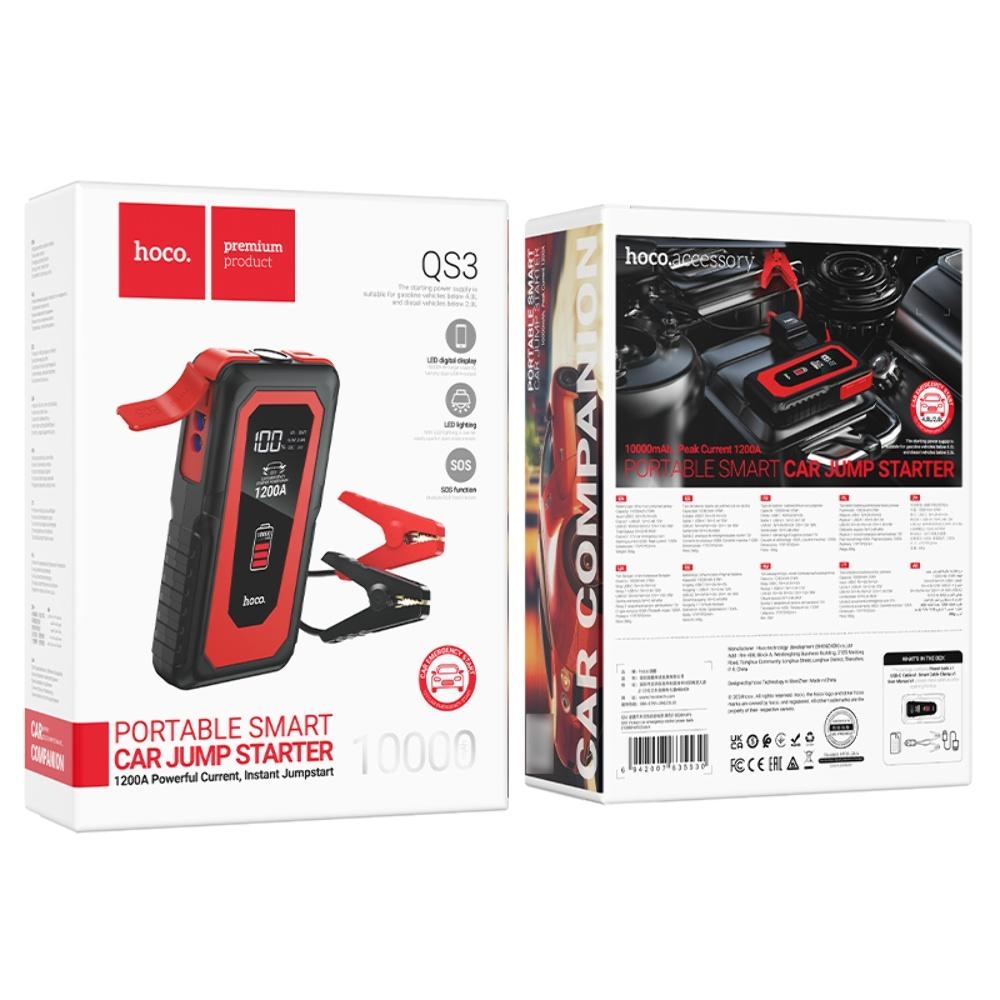  -   Hoco QS3 10000mAh   black
