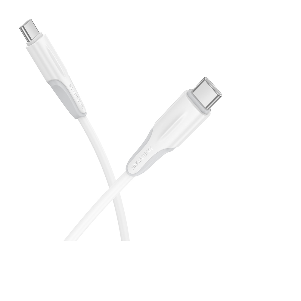  Borofone BX119 Type-C to Type-C PD 60W white