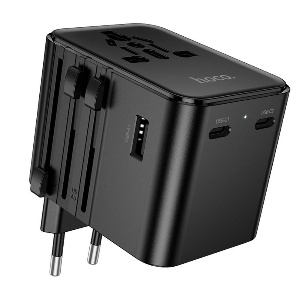    Hoco AC30 2 USB/ 2 Type-C CN to EU black