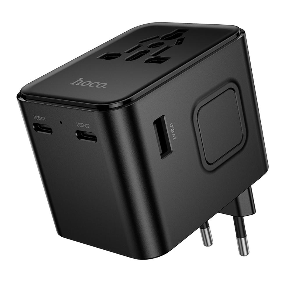    Hoco AC30 2 USB/ 2 Type-C CN to EU black