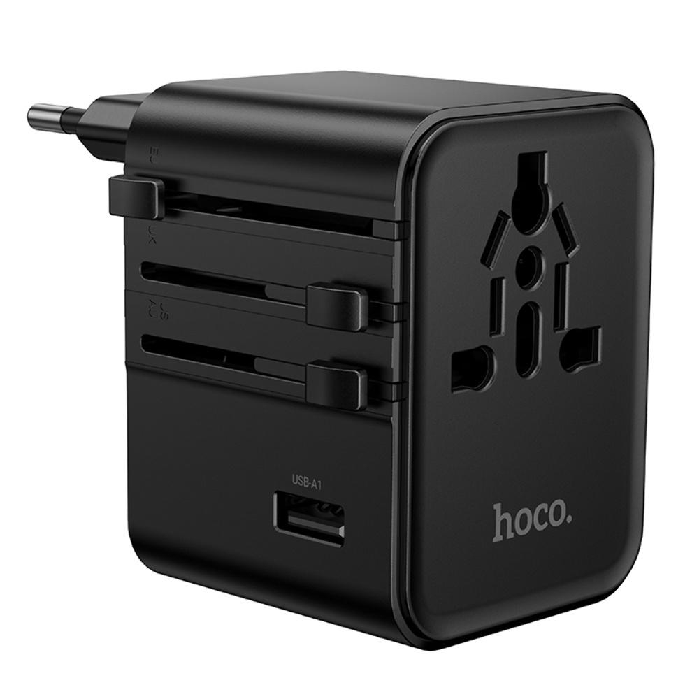    Hoco AC30 2 USB/ 2 Type-C CN to EU black