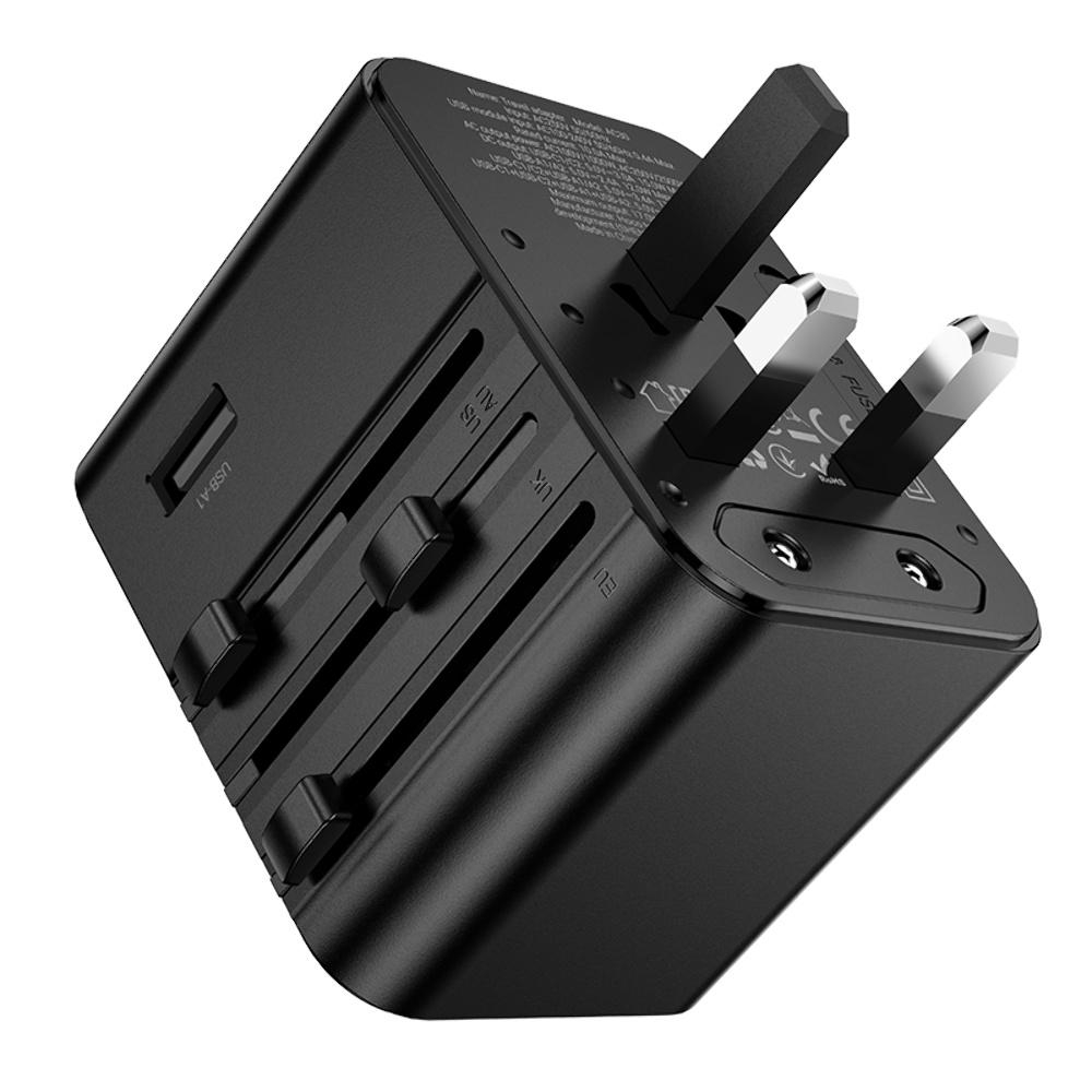    Hoco AC30 2 USB/ 2 Type-C CN to EU black