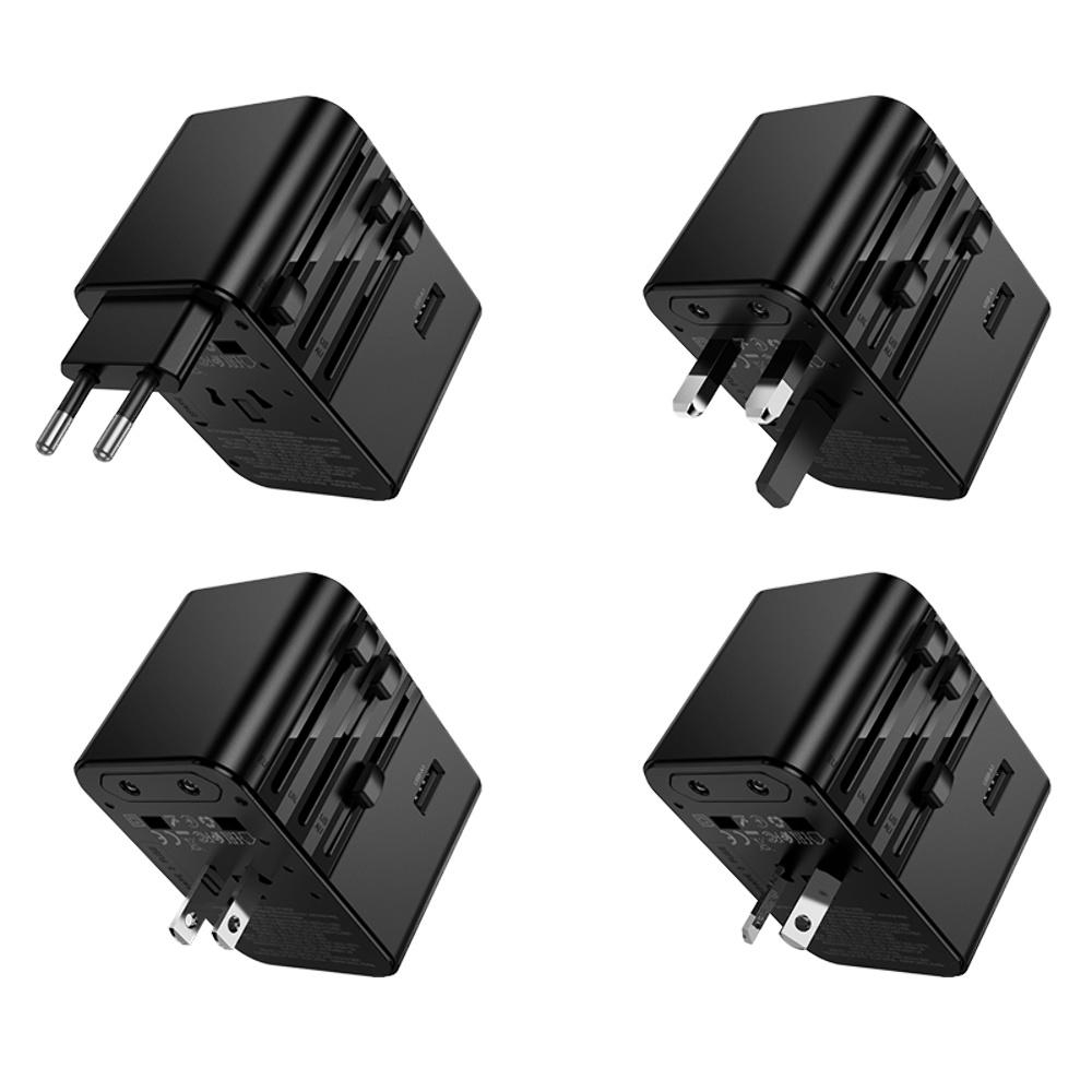    Hoco AC32 2 USB/ 3 Type-C PD 45W black