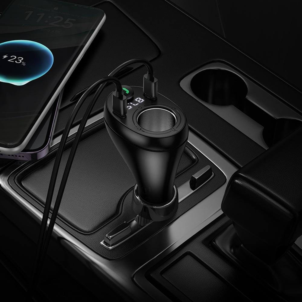    Hoco E88 2 Type-C 35W c   FM- black