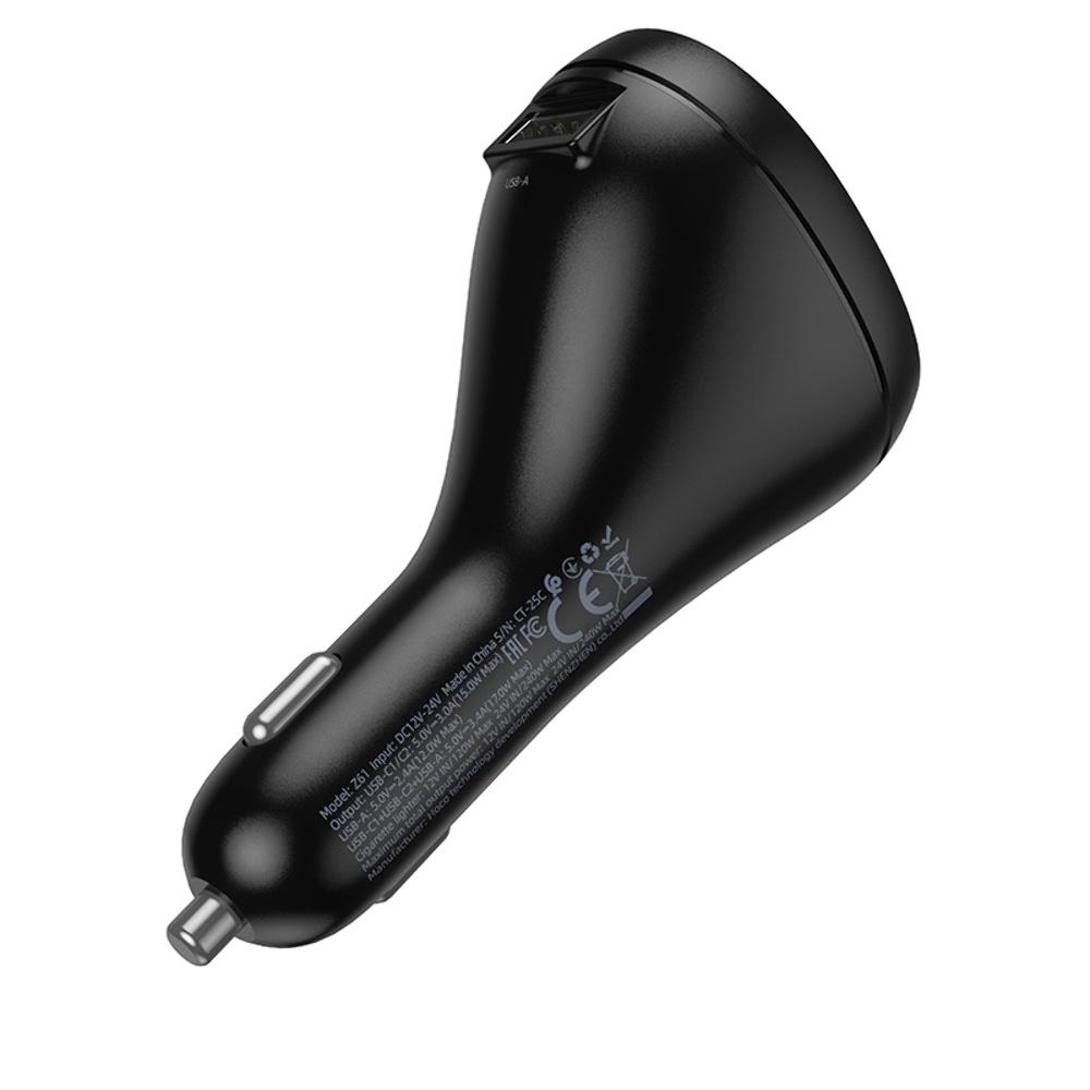    Hoco Z61 USB/ 2 Type-C      black