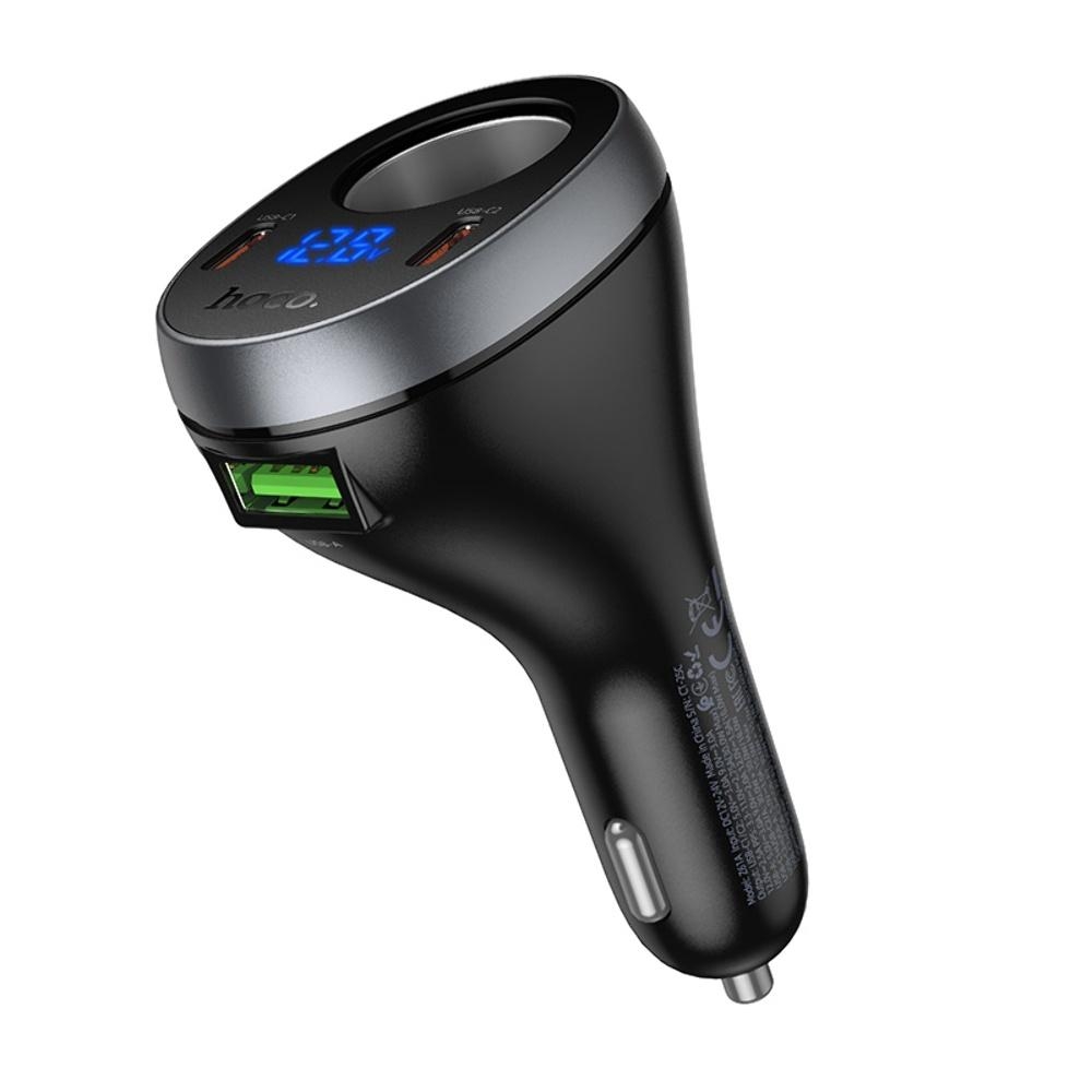    Hoco Z61 USB/ 2 Type-C PD 60W      black