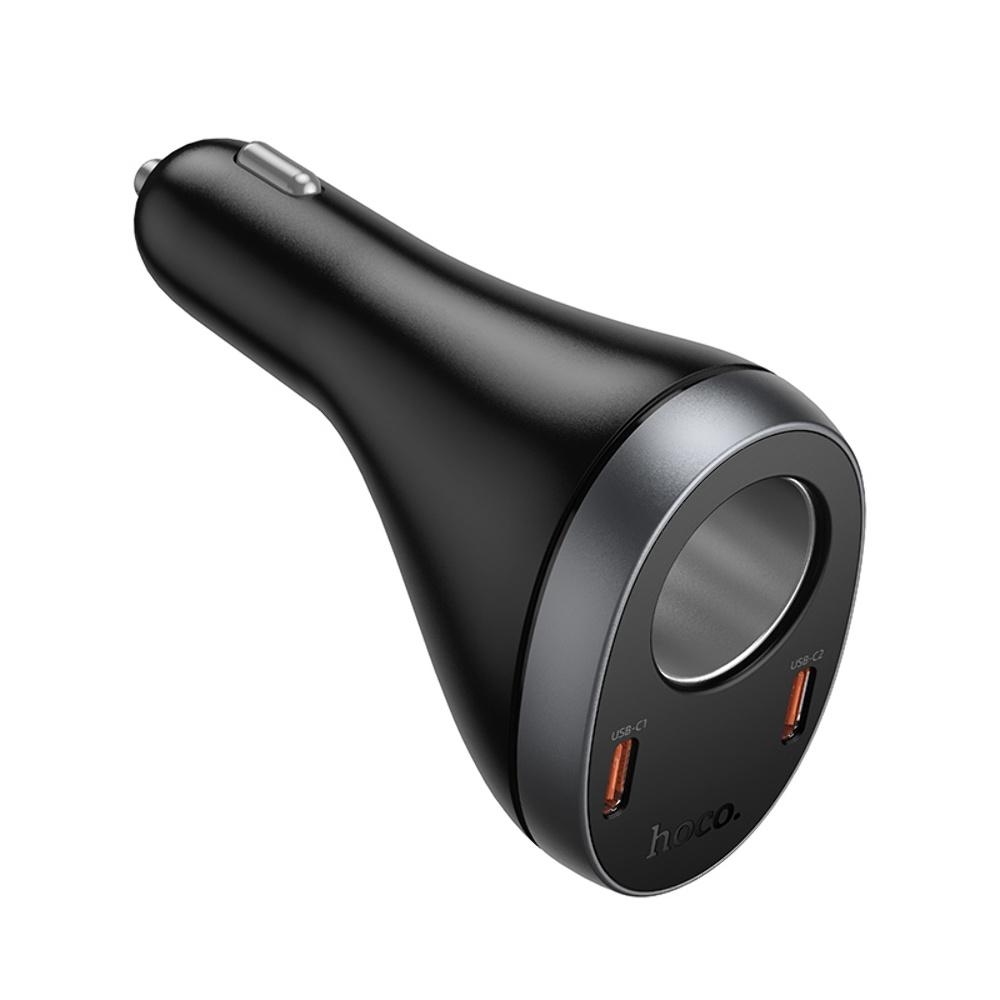    Hoco Z61 USB/ 2 Type-C PD 60W      black