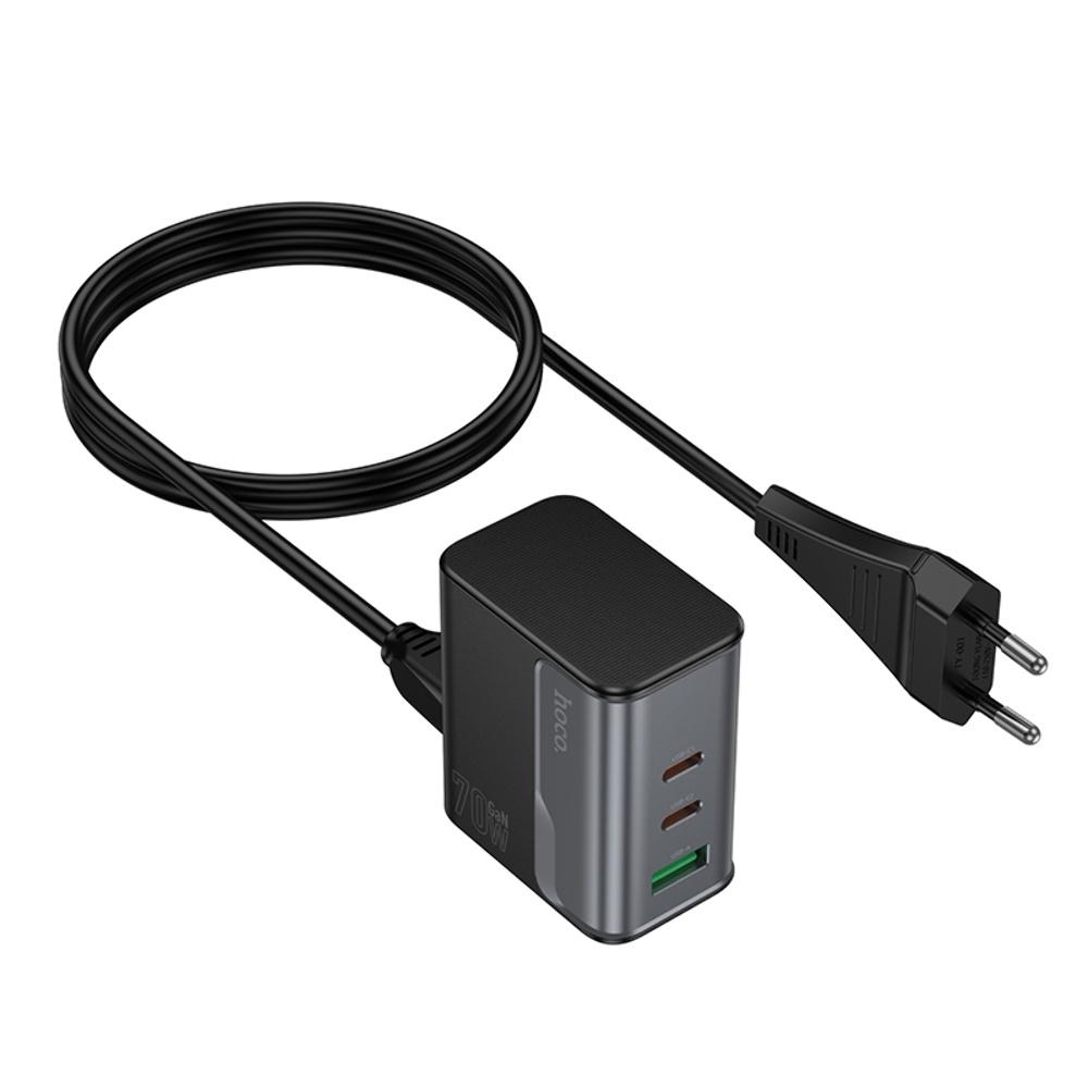    Hoco CS76A USB/ 2 Type-C PD 70W midnight black