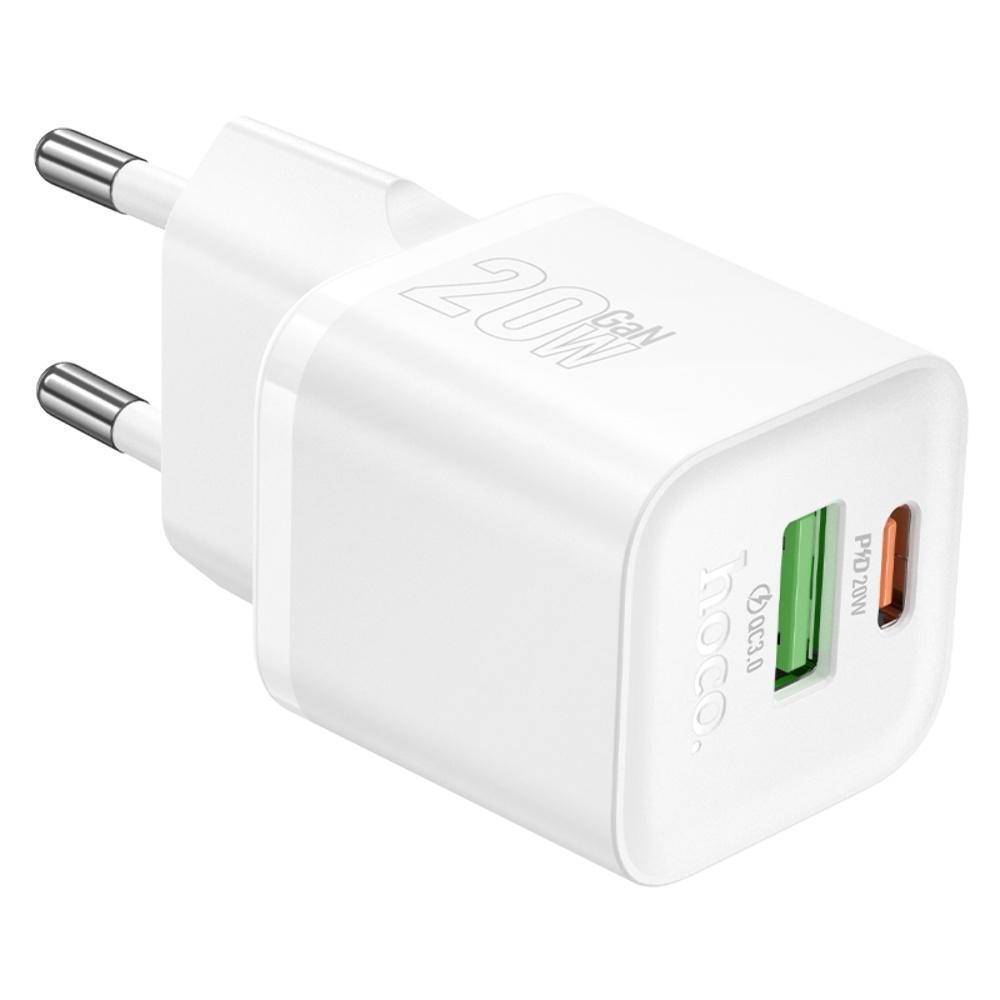    Hoco N65 USB/ Type-C PD QC white