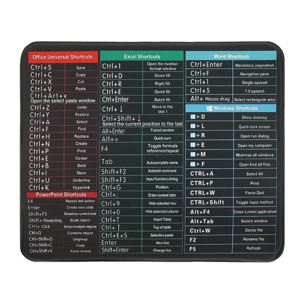    300*250*2 mm     Windows black