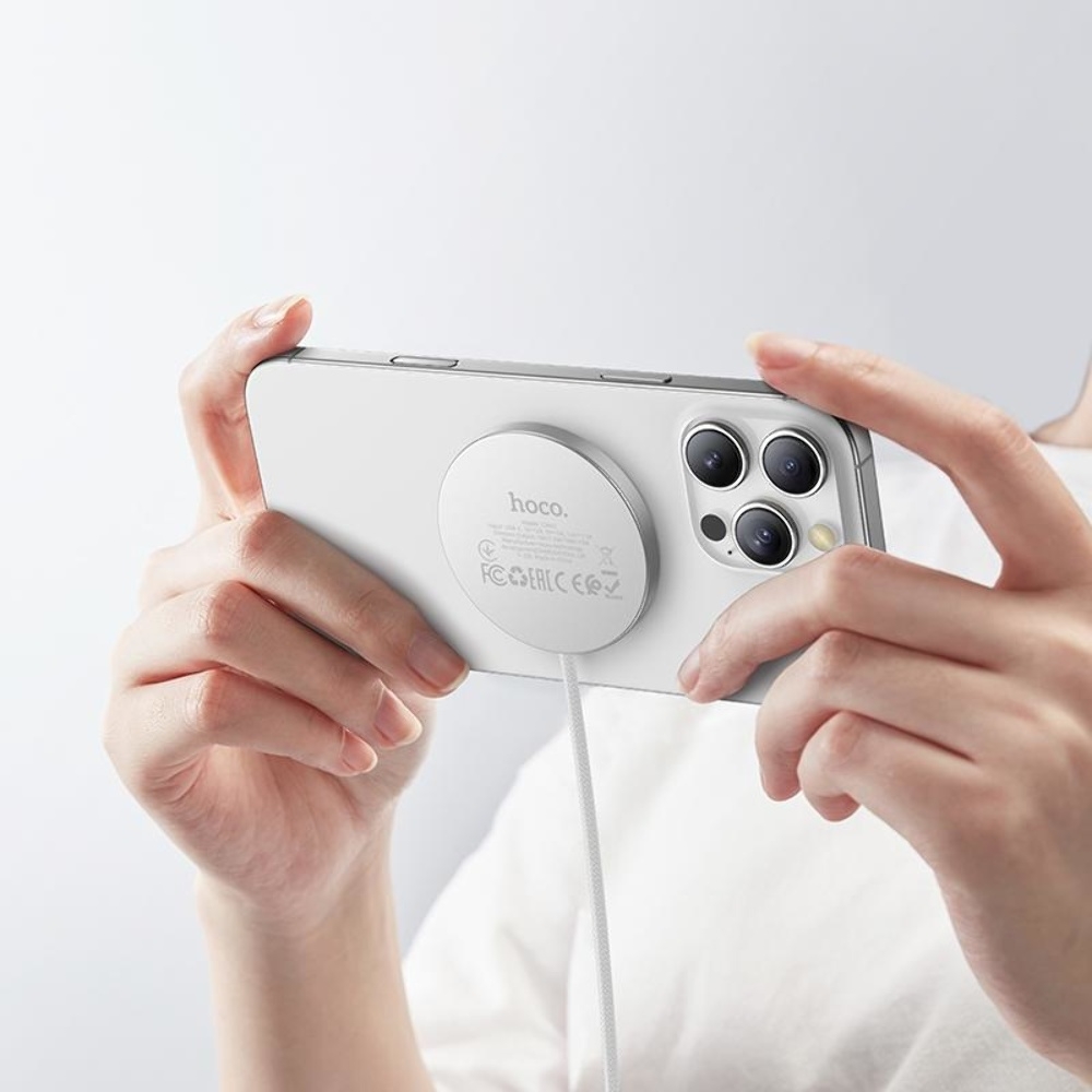    Hoco CW63  Qi2 white