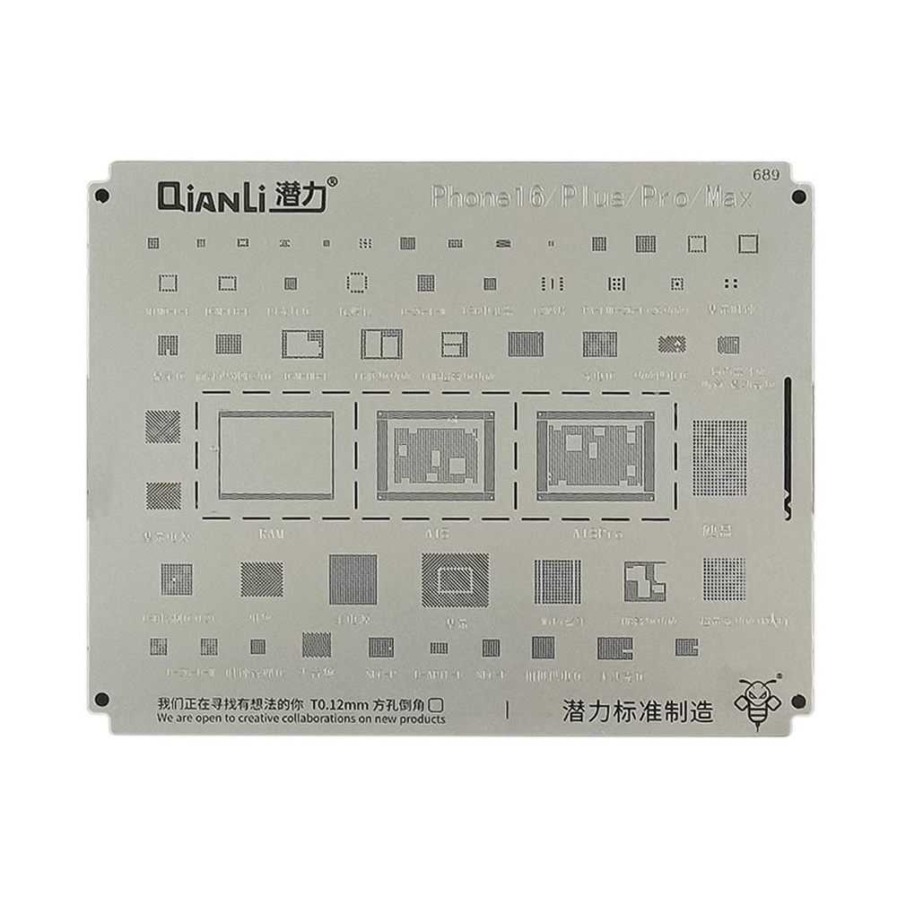  BGA QianLi QS689  iPhone 16/ 16 Plus/16 Pro/ 16 Pro Max