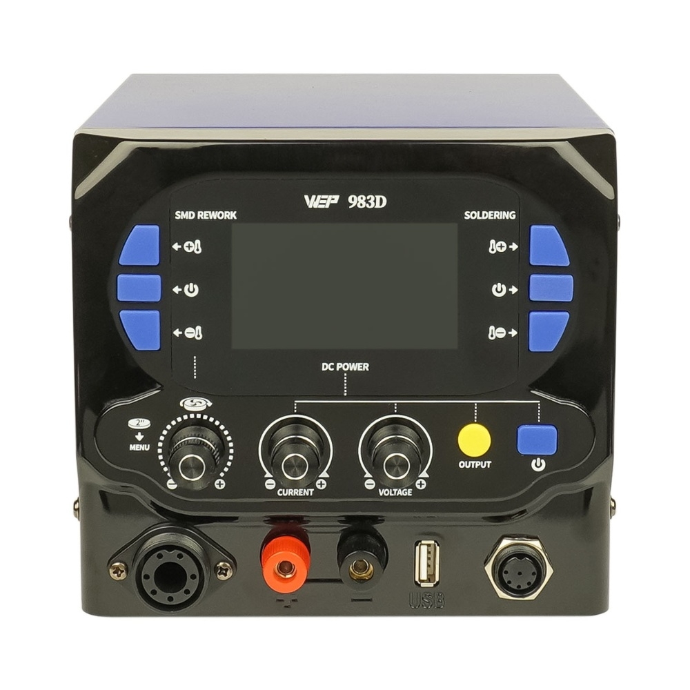    WEP 983D ( 100C-500C,   JBC 245 90C-450C,   20V 3.5A, USB A 5V 2A)