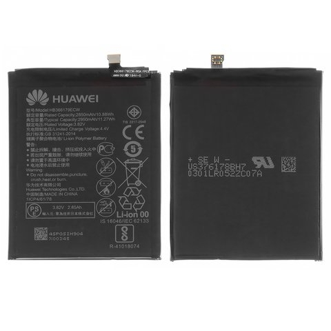  Huawei Nova 2, HB366179ECW, Original (PRC) | 3-12 .  | , 