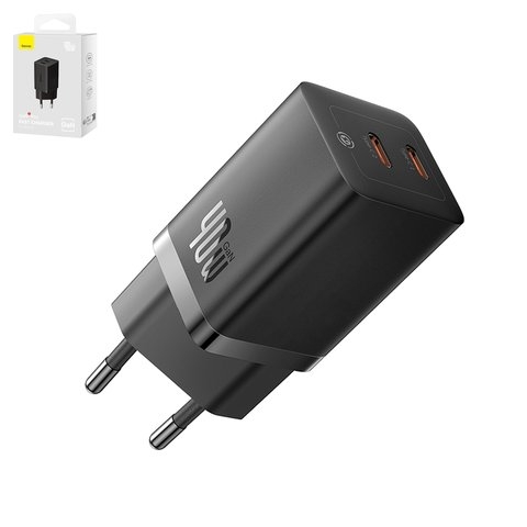    Baseus, GaN, 5 Pro, 40 , Quick Charge, , 2 , #CCGP180101