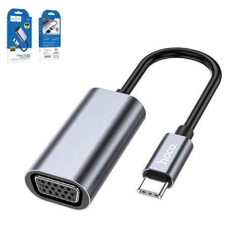  Hoco UA21,  ,  , VGA, USB -C, , #6931474784100